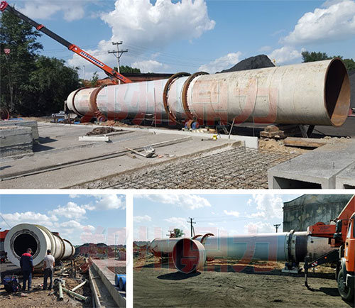 俄羅斯煤泥烘干機