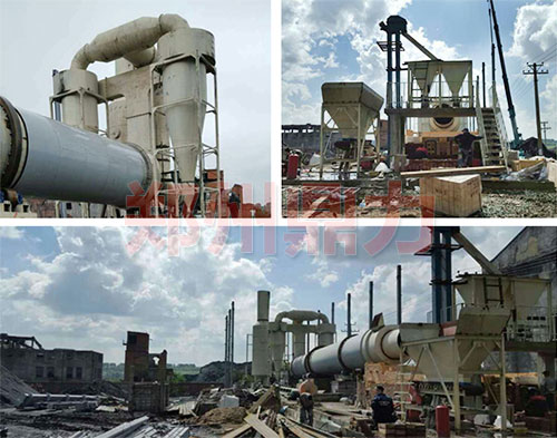 煤泥烘干機安裝現(xiàn)場